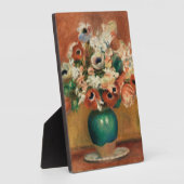 Plaque Photo Fleurs de Renoir Impressionist Art Peinture (Côté)