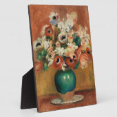 Plaque Photo Fleurs de Renoir Impressionist Art Peinture (Côté)