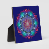 Plaque Photo FLEURS DE VIE / Blume des Lebens - Mandala IV (Recto)
