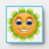 PLAQUE PHOTO FLEURS DE VISAGE (Devant)