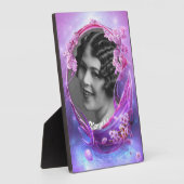 Plaque Photo Fleurs d'Imaginaire et cadre d'art aquatique Plaqu (Côté)