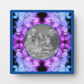 Plaque Photo Fleurs Fleurs Abstraites Tinted Ajouter Votre Prop (Devant)