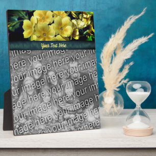 Plaque Photo Fleurs Primrose Ajoutez Votre Propre Photo Personn