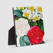 Plaque Photo Fleurs vintages (Recto)