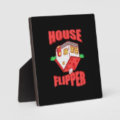 Plaque Photo Flipper de la maison de l'agent immobilier (Recto)