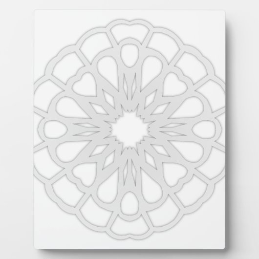 Plaque Photo Flocon IV.png d'hiver (Devant)