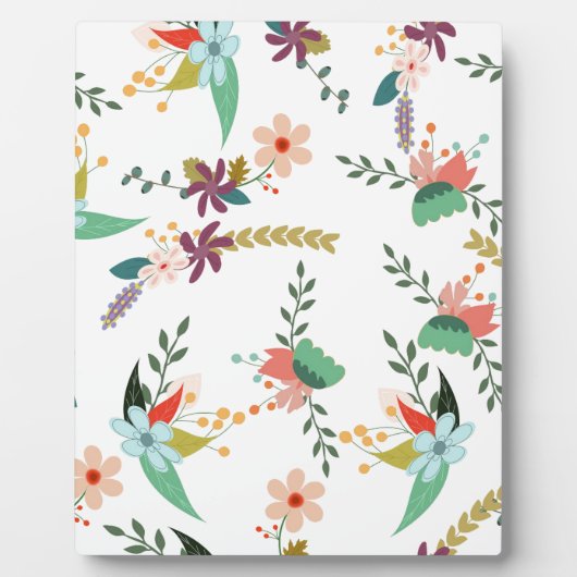 Plaque Photo Floral 10 (Devant)