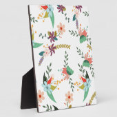 Plaque Photo Floral 10 (Côté)