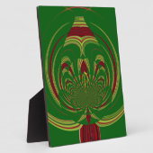 Plaque Photo Flore verte (Côté)