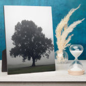 Plaque Photo Foggy Tree (Côté)