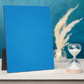 Plaque Photo Fond bleu vif granuleux (Côté)
