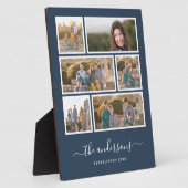 Plaque Photo Fond de couleur modifiable Script de collage de si (Côté)