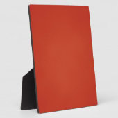 Plaque Photo Fond rouge chaud granuleux (Côté)