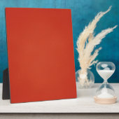 Plaque Photo Fond rouge chaud granuleux (Côté)