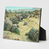 Plaque Photo Forêt pétrifiée (Côté)