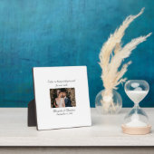 Plaque Photo "Forever" Couples Elegant Love Quota (Insitu)