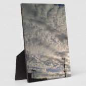Plaque Photo Formation de nuage (Côté)