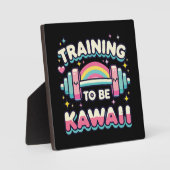 Plaque Photo Formation pour être Kawaii - Plutôt amusant entraî (Recto)