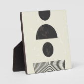 Plaque Photo Formes géométriques Abstraites (Recto)