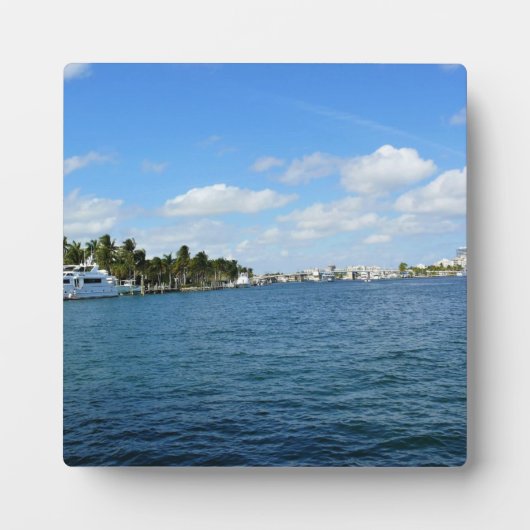 Plaque Photo Fort Lauderdale, Floride (Devant)