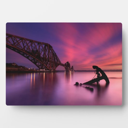 Plaque Photo Forth Rail Bridge | Scotland (Devant)