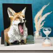 Plaque Photo Fox - photo pro (Côté)