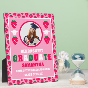 Plaque Photo Fraise 2025 Graduate Photo Graduation