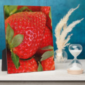 Plaque Photo Fraises fraîches (Côté)