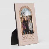 Plaque Photo Frame Arc moderne élégante Soeurs garde-photo (Côté)