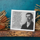 Plaque Photo Frederic Bastiat Anti-socialisme (Côté)