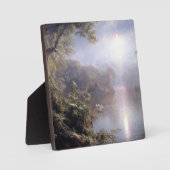 Plaque Photo Frederic Church, Le fleuve de la vie, (Recto)