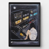 Plaque Photo Friday Night Painting by Alfred Fox (Devant)