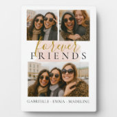 Plaque Photo Friends Forever 3 Photo Collectionner (Devant)