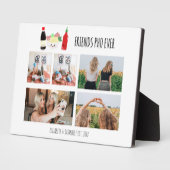Plaque Photo Friends Pho Ever Kawaii Photo Collage Custom (Côté)