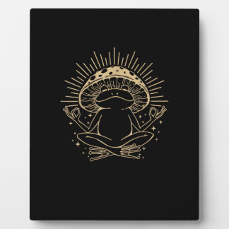 Plaque Photo Frog & Minimalism Cottage  Aesthetic Goblincore