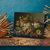 Plaque Photo Fruit abondant, 1858 (huile sur toile) (Côté)