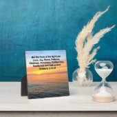 PLAQUE PHOTO FRUIT GALATIEN DE LA BIBLE SPIRITE VERSE (Insitu)