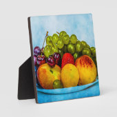 Plaque Photo Fruits d'été (Recto)