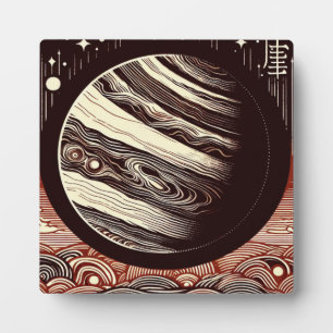 Plaque Photo FSF Jupiter Woodcut 2
