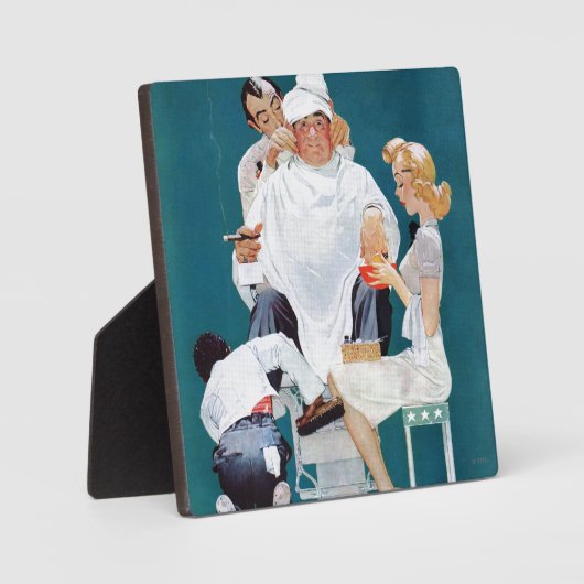 Plaque Photo Full treatment (Recto)