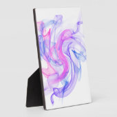 Plaque Photo Fumée Abstraite sur l'eau (Côté)