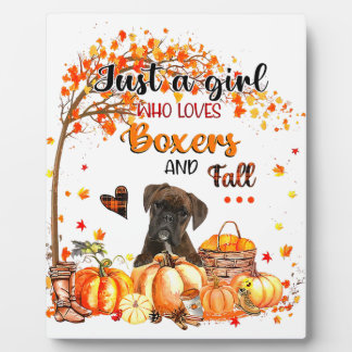 Plaque Photo Funny Boxer Chien Pilgrim Casquette Automne Heureu