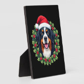 Plaque Photo Funny Christmas Bernese Mountain Dog Tank Top (Côté)