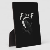 Plaque Photo Funny Crow Essential Creative Casual (Côté)