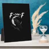 Plaque Photo Funny Crow Essential Creative Casual (Côté)