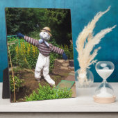 Plaque Photo Funny scarecrov (Côté)