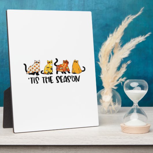 Plaque Photo Funny Tis The Season Spooky Halloween Costume (Côté)