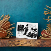 Plaque Photo Funny UK Police Training School (Côté)