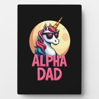 Plaque Photo Funny Unicorn Dad Laufey Men Father's Day Christma