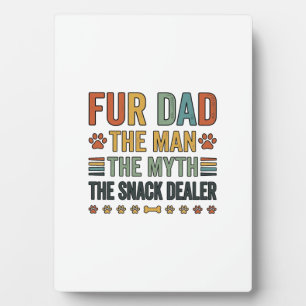 Plaque Photo Fur Papa Le Fournisseur De Snacks Chemise Vintage 